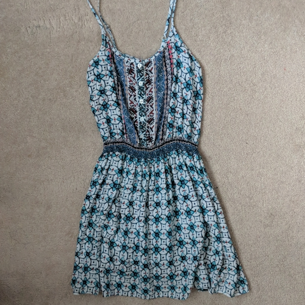 Blue summer dress